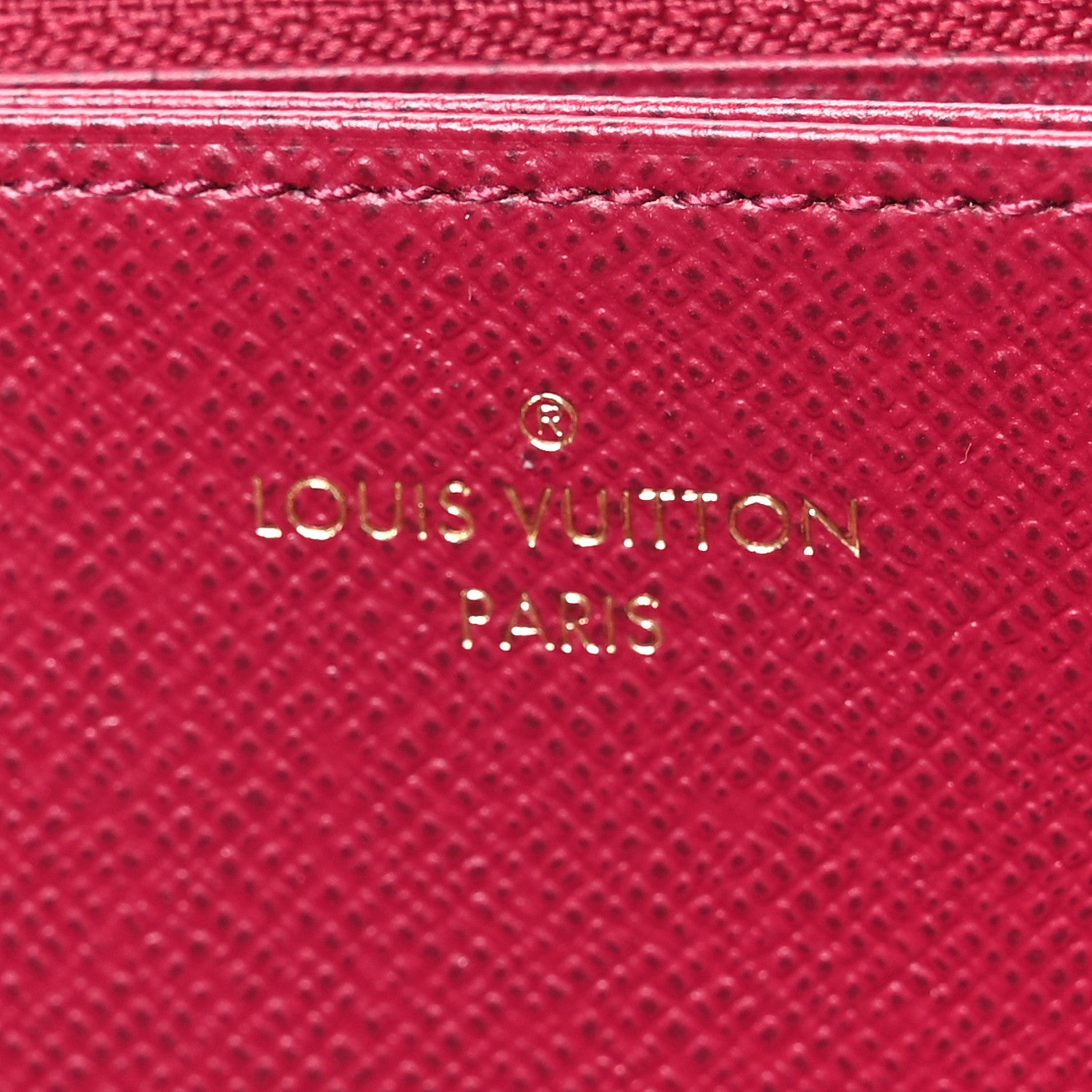 Louis Vuitton Monogram Zippy Wallet Fuchsia 6 of 7