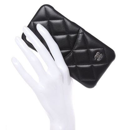 Chanel Lambskin Quilted iPhone X Case Black 2 of 7