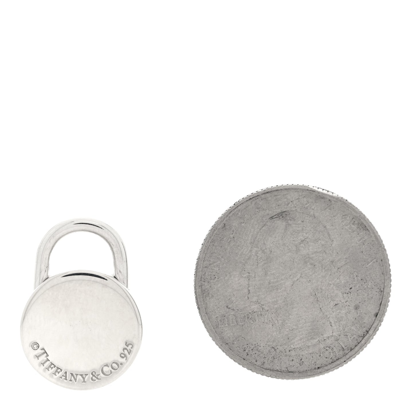 Sterling Silver Notes Lock Charm