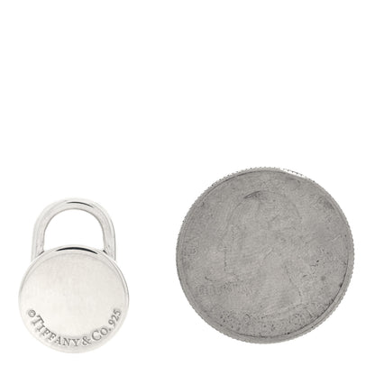 Tiffany Sterling Silver Notes Lock Charm 2 of 3