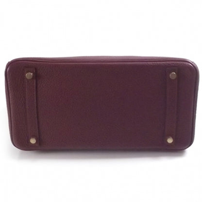 Hermes Taurillon Clemence Birkin 30 Tote 4 of 15