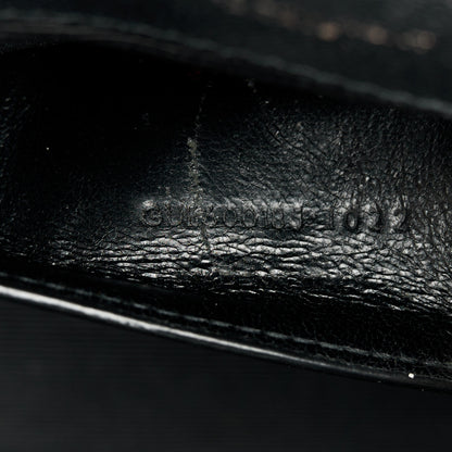 Saint Laurent Grain De Poudre Textured Mixed Matelasse Triquilt Medium Monogram Monochrome Satchel Black 8 of 15