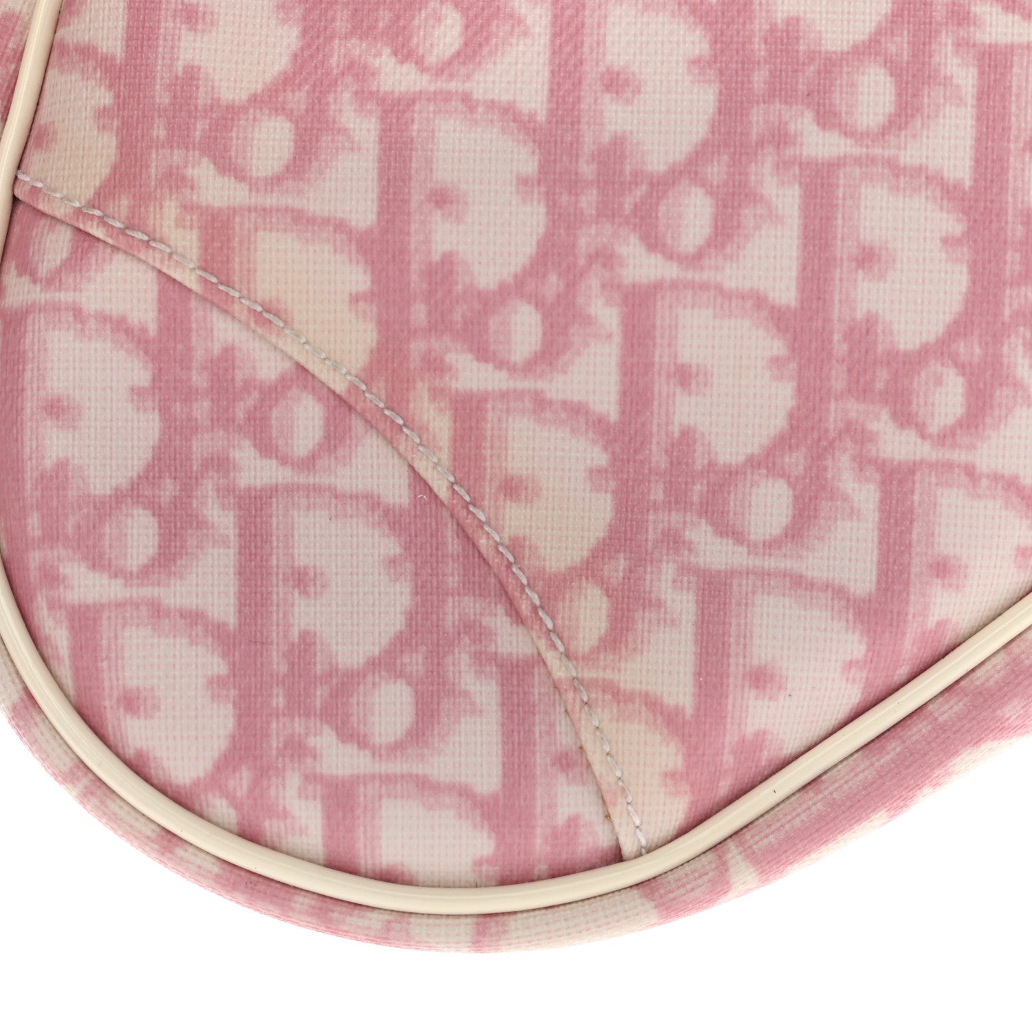 Christian Dior Monogram Mini Saddle Pochette Pink 19 of 22