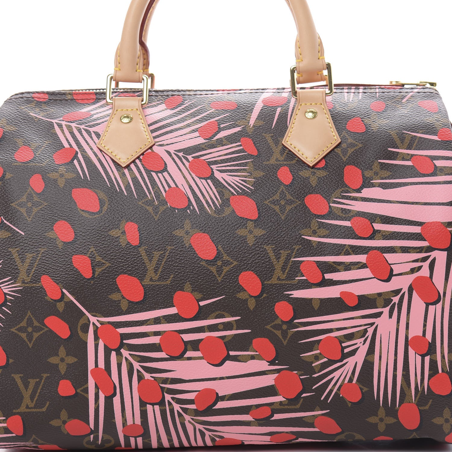 Louis Vuitton Monogram Jungle Dots Speedy 30 Sugar Pink Poppy 8 of 10