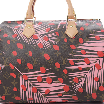 Louis Vuitton Monogram Jungle Dots Speedy 30 Sugar Pink Poppy 8 of 10