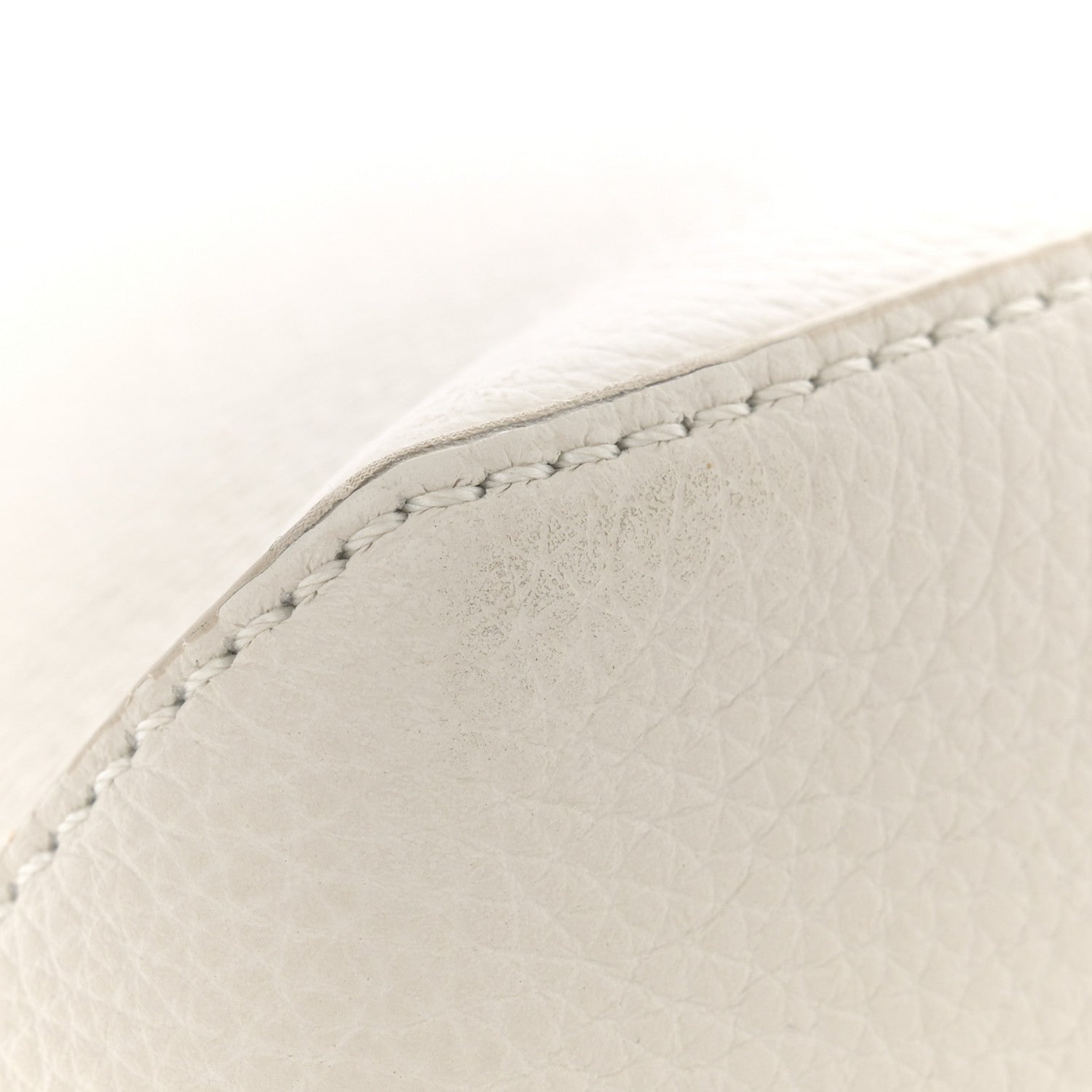 Loewe Soft Grained Calfskin Small Puzzle Edge Bag Soft White 12 of 13