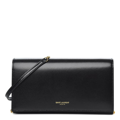 Saint Laurent Smooth Calfskin Mini Paris Bag Black 1 of 9