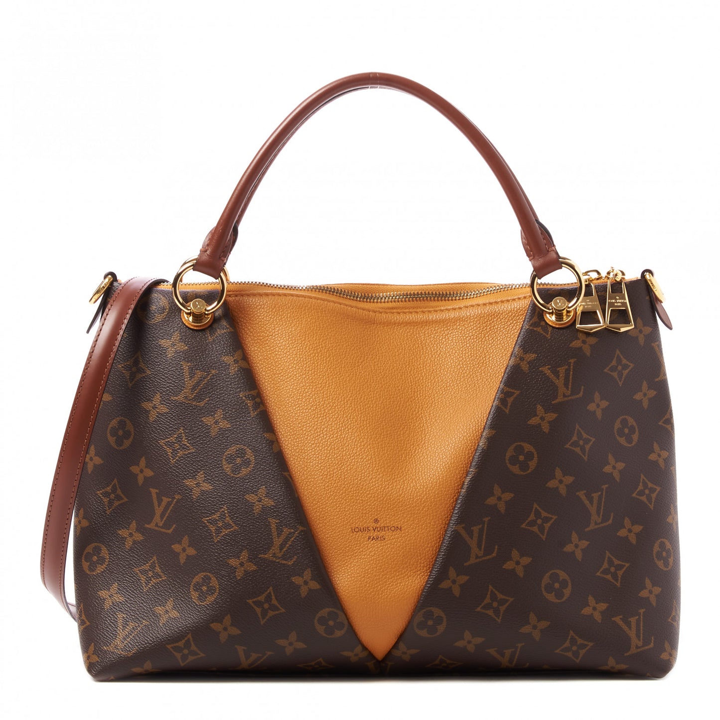 Monogram V Tote MM Safran