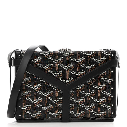 Goyard Goyardine Minaudiere Trunk Bag Black 1 of 12
