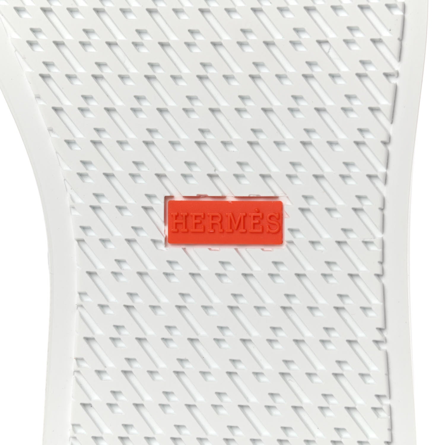 Hermes Calfskin Perforated Daydream Sneakers 37 White 7 of 8