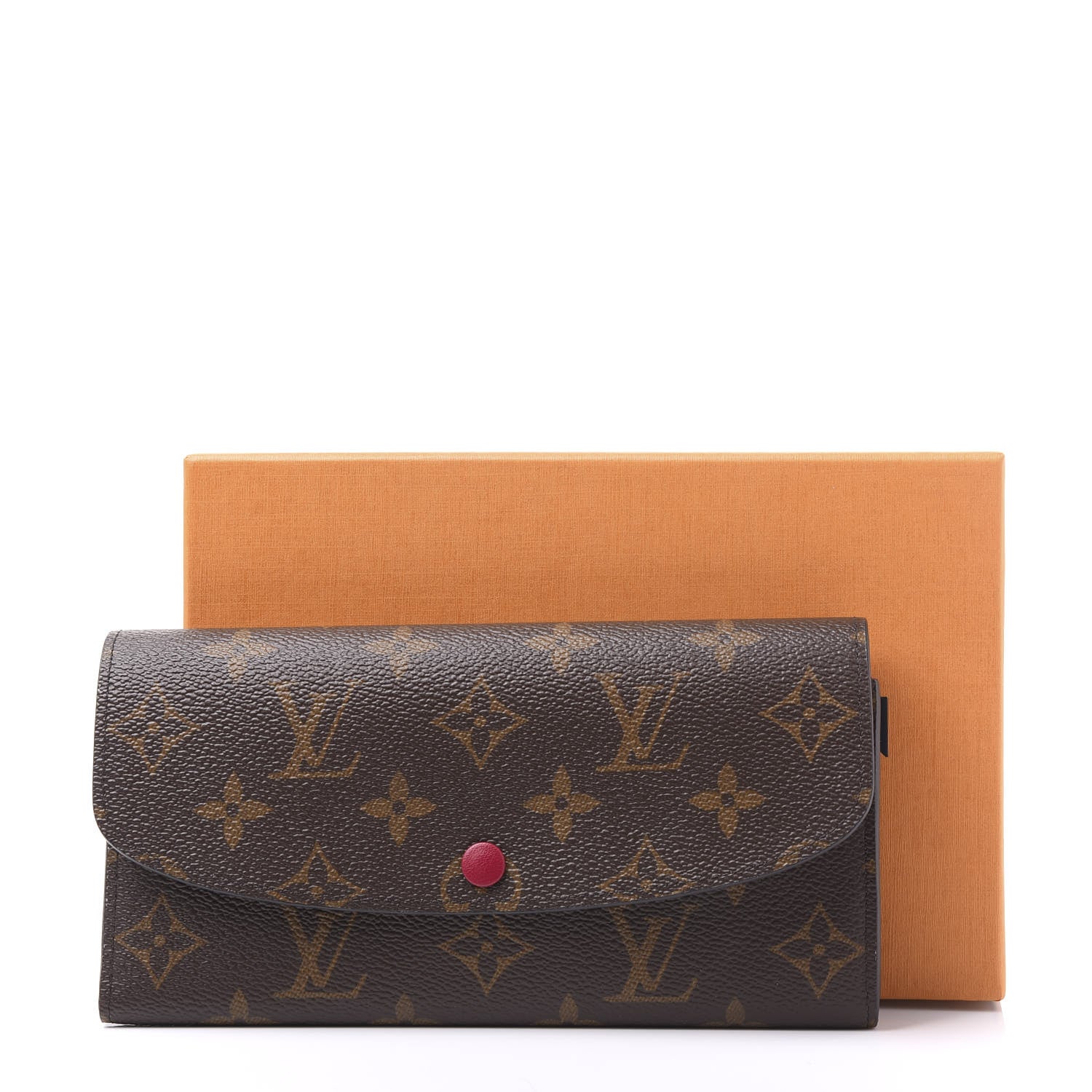 Louis Vuitton Monogram Emilie Wallet Fuchsia 10 of 10