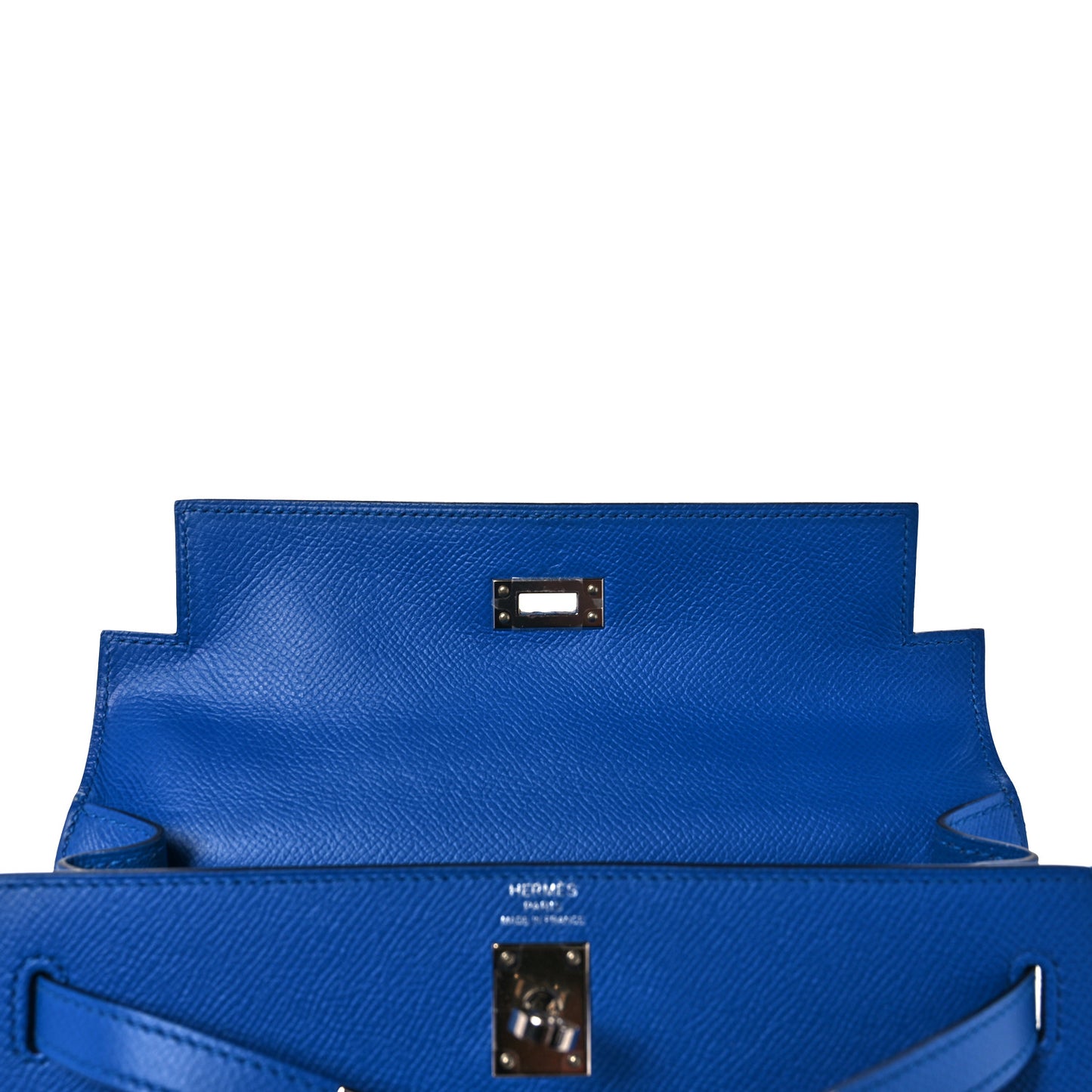 Epsom Kelly Sellier 25 Bleu Zellige