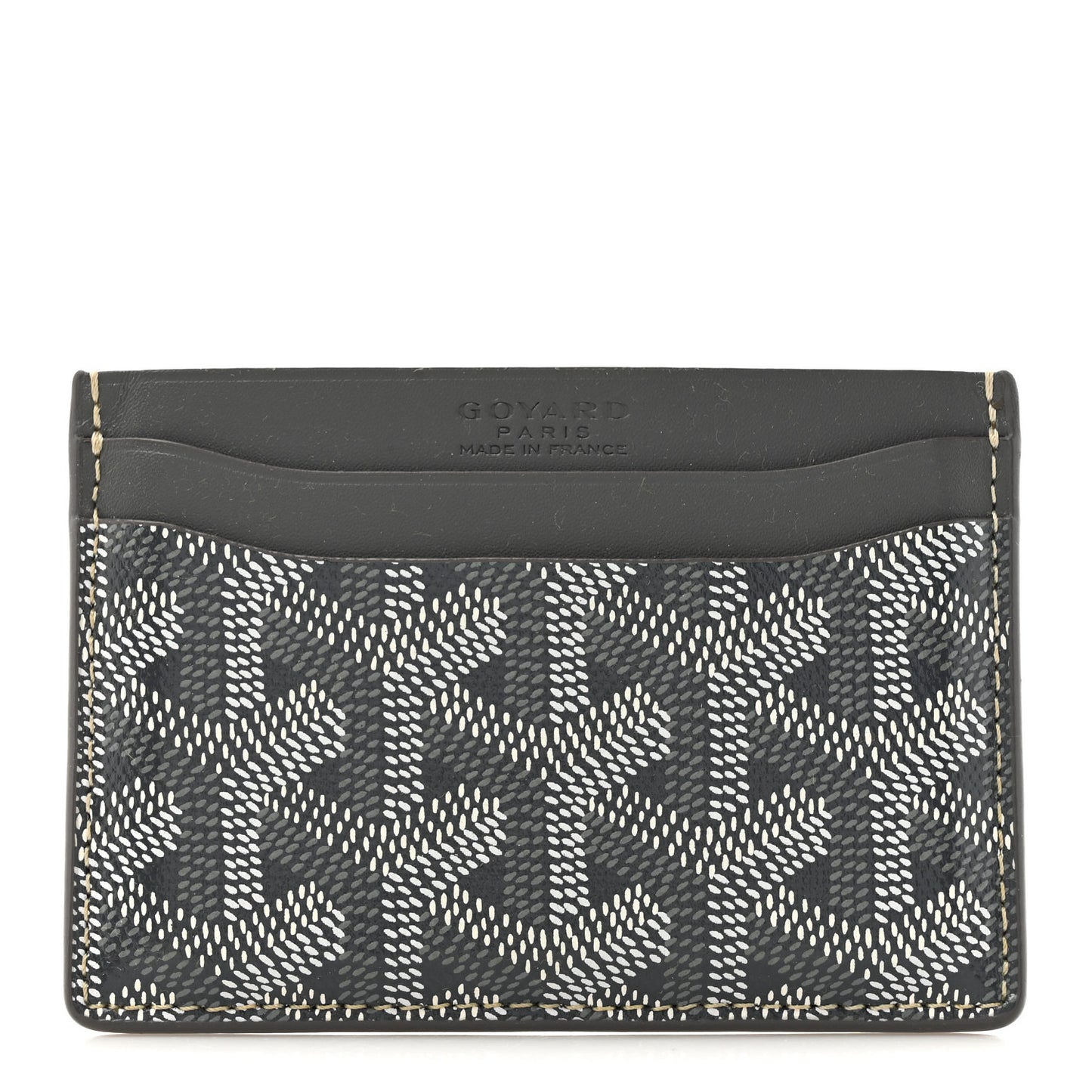 Goyardine Saint Sulpice Card Holder Grey