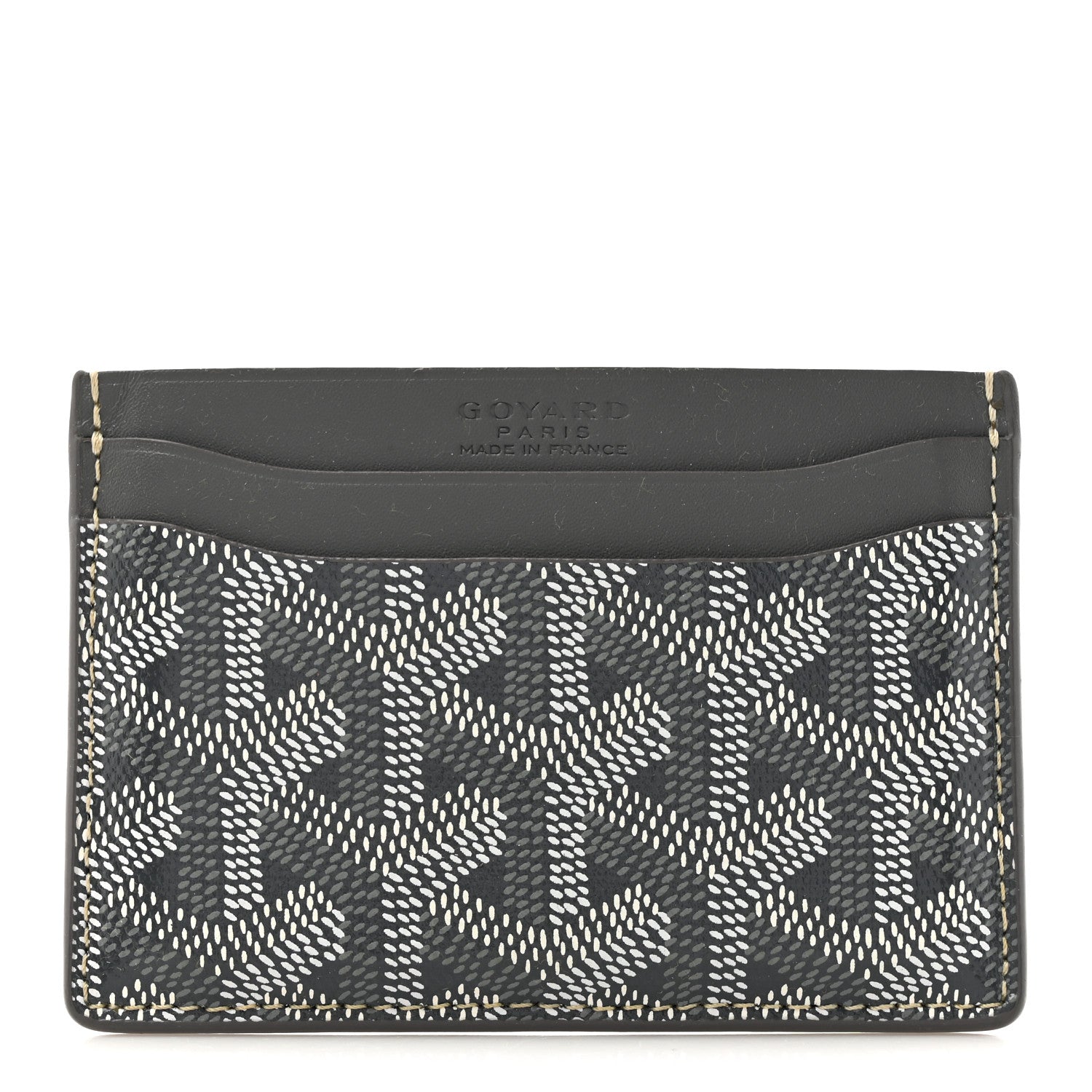 Goyard Goyardine Saint Sulpice Card Holder Grey 1 of 7