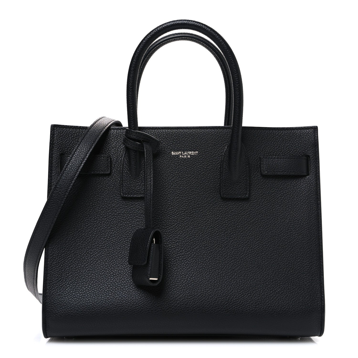 Saint Laurent Grain de Poudre Nano Sac De Jour Black 1 of 10