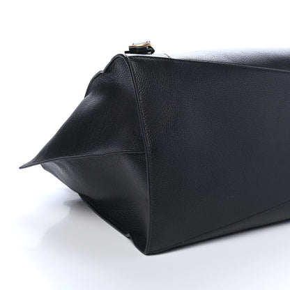 Balenciaga Grained Calfskin Neo Classic Gold Hardware Large Top Handle Bag Black 7 of 8