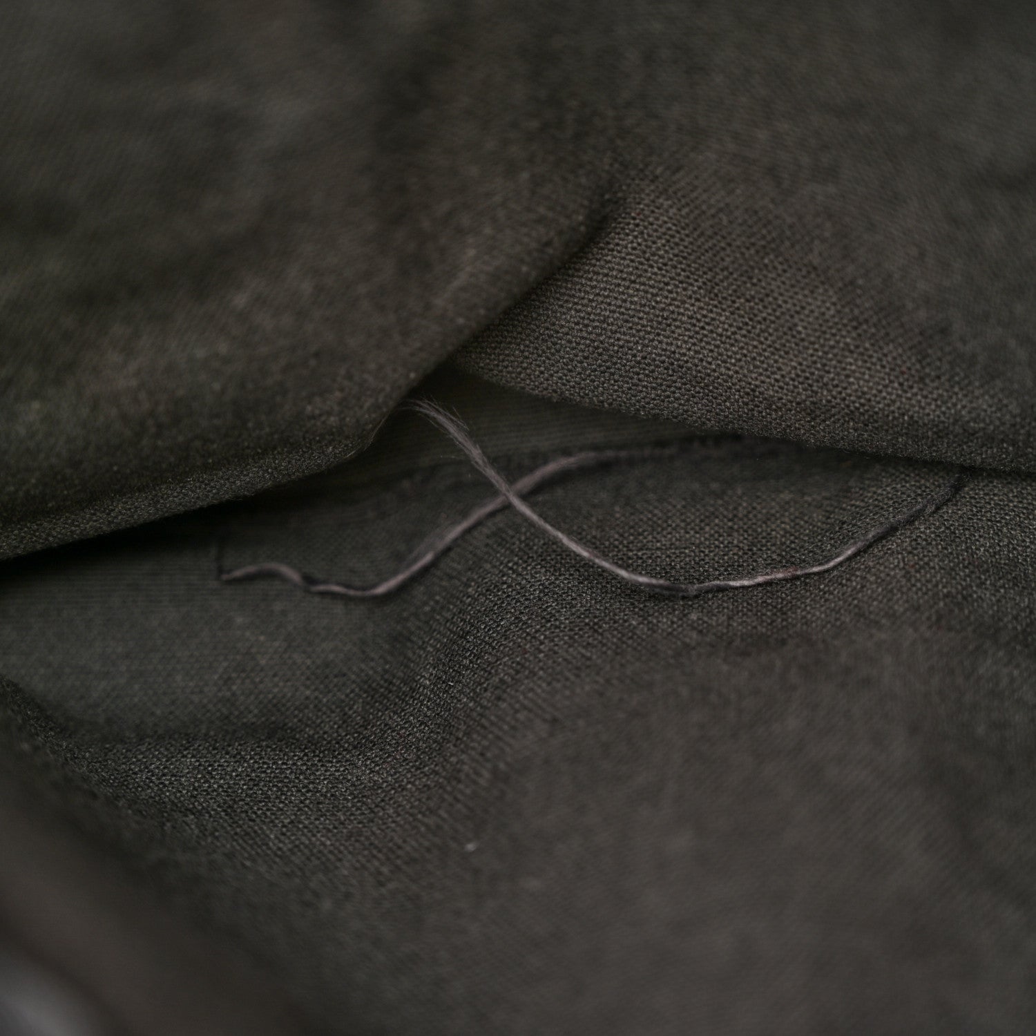 Hermes Canvas Tout Fourre PM Grey 12 of 12