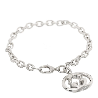 Gucci Sterling Silver Britt Charm Bracelet 1 of 3