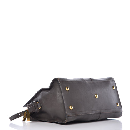 Saint Laurent Sheepskin Small Cabas ChYc Grey 4 of 24