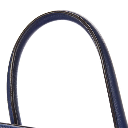 Celine Supple Calfskin Medium Phantom Luggage Indigo 10 of 10