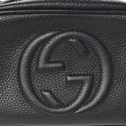 Gucci Pebbled Calfskin Mini Soho Disco Bag Black 8 of 12