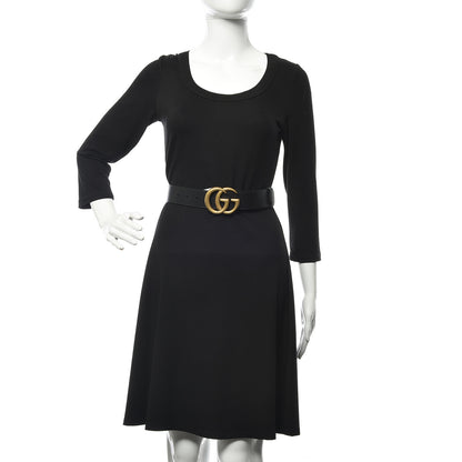 Gucci Calfskin Double G 40mm Belt 85 34 Black 2 of 7
