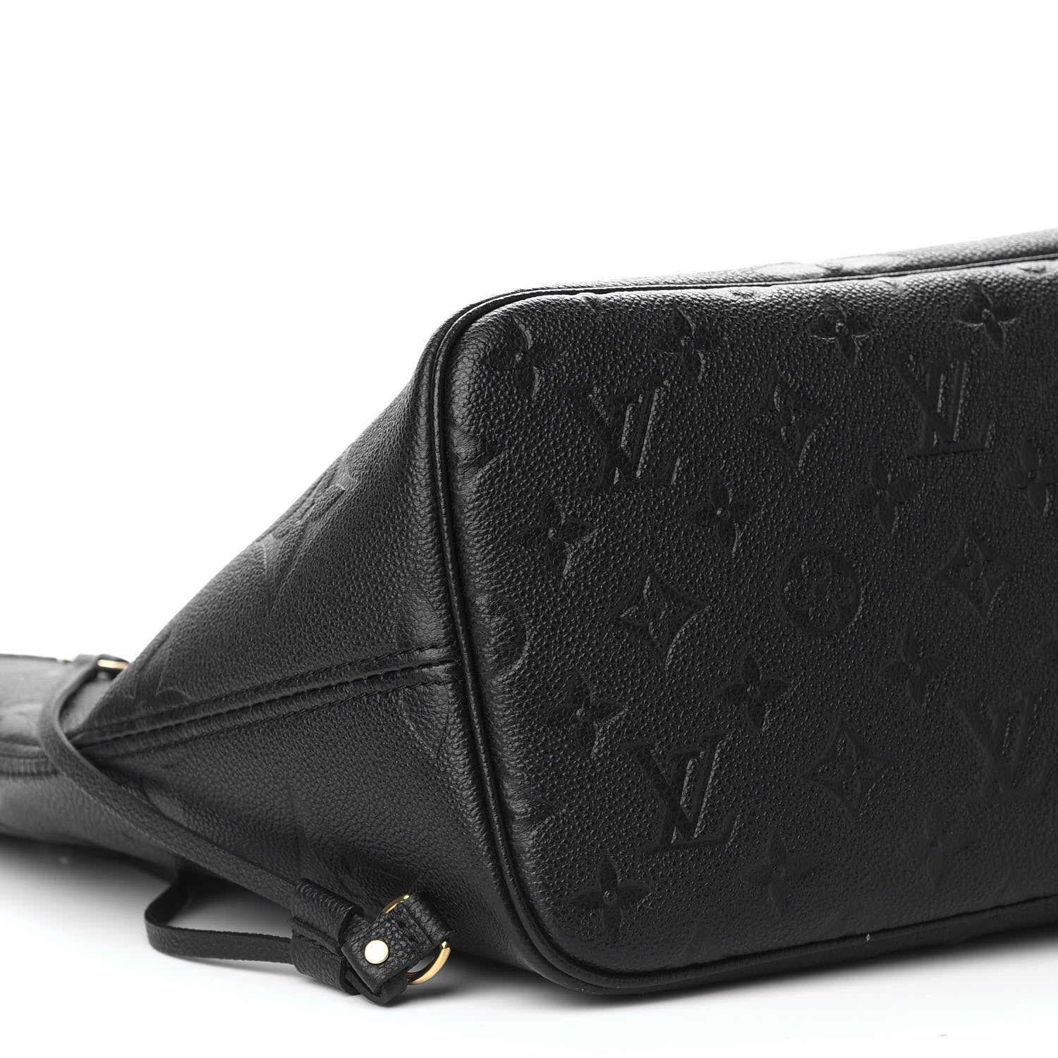 Louis Vuitton Empreinte Monogram Giant Neverfull MM Black 9 of 10