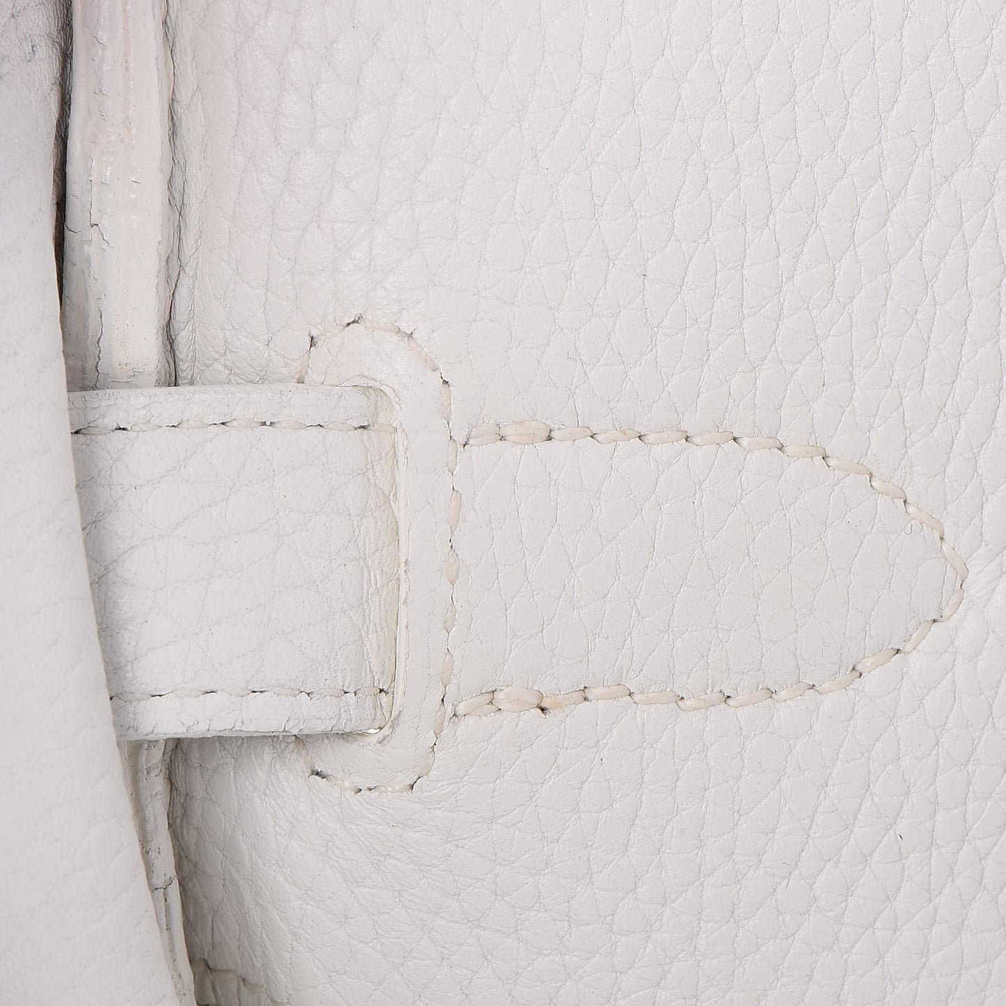 Taurillon Clemence JPG Birkin 42 White