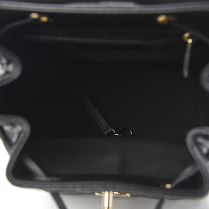 Chanel Caviar Quilted Backpack Bag Black 4 of 9