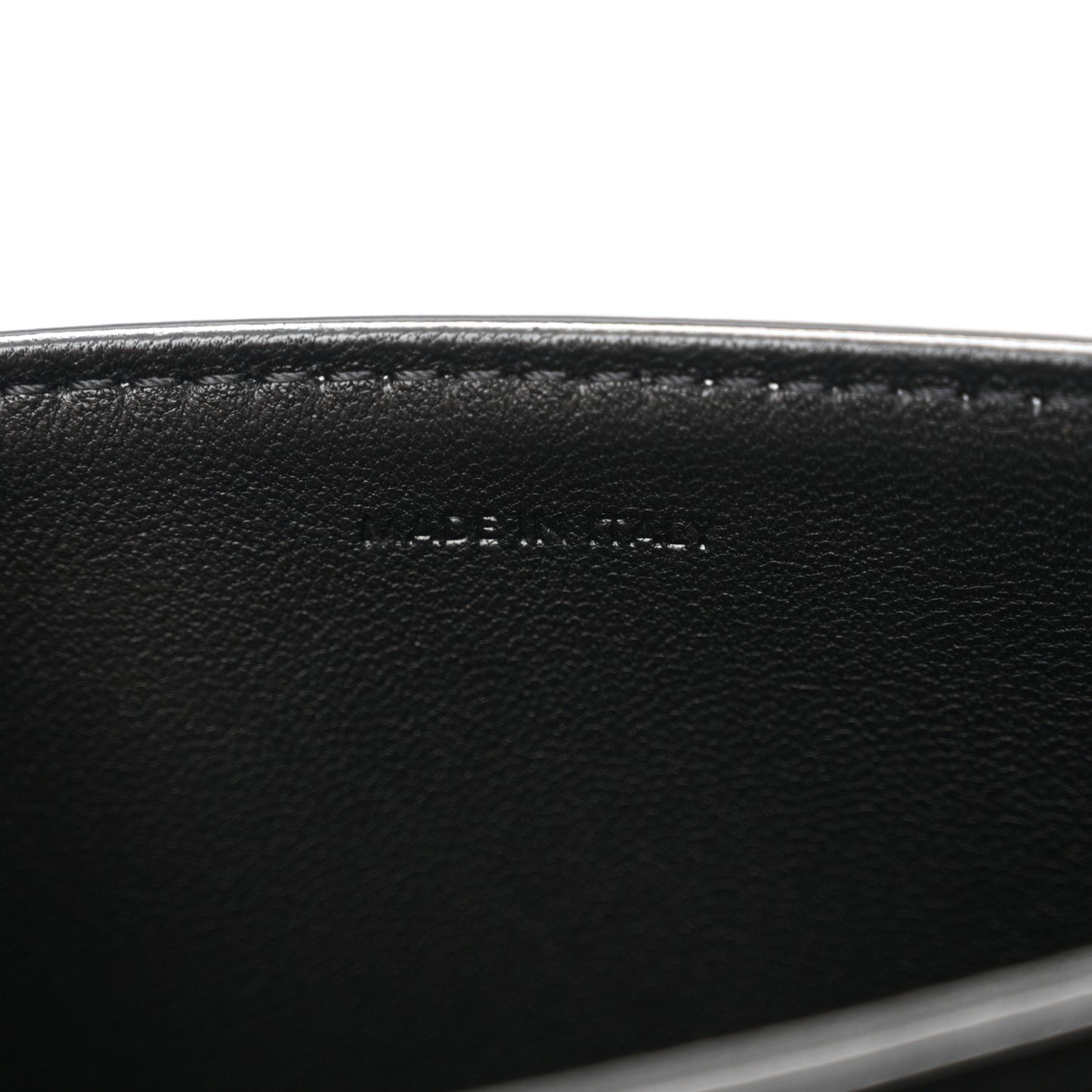 Shiny Calfskin Teen Triomphe Black