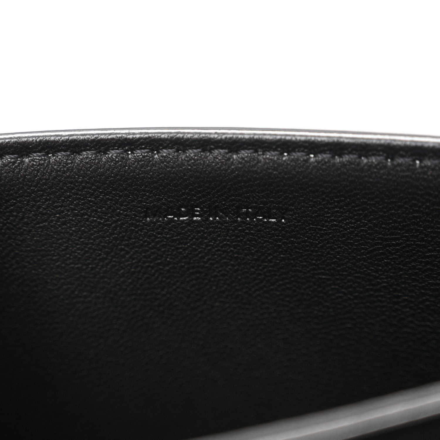 Celine Shiny Calfskin Teen Triomphe Black 8 of 15