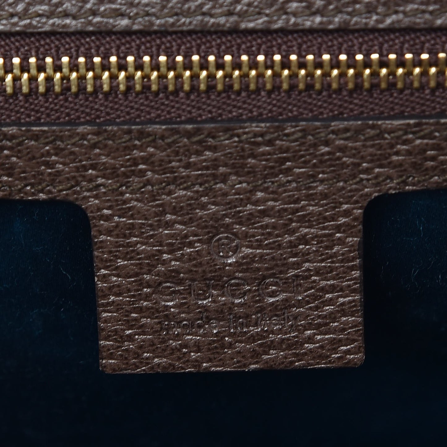 GG Supreme Monogram Web Medium Ophidia Chain Shoulder Bag Brown