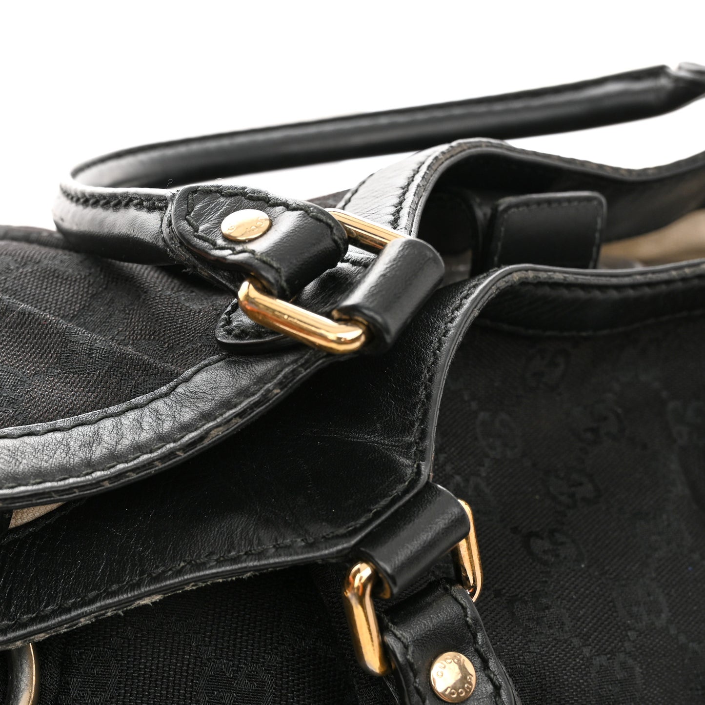 Monogram Large Sukey Black