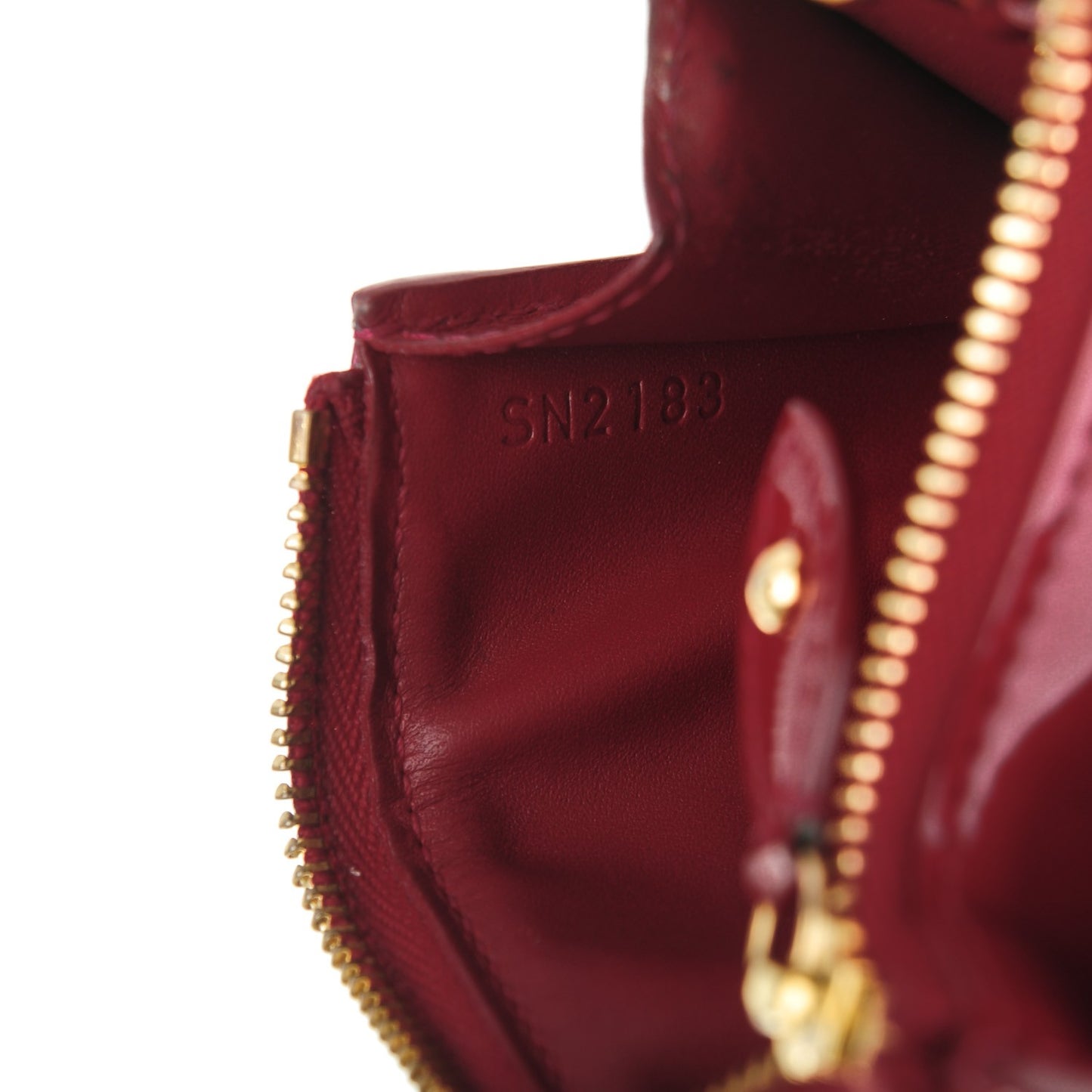 Vernis Key Pouch Pomme D'Amour