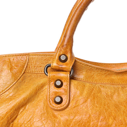 Balenciaga Chevre Classic Hardware City Marigold 12 of 15