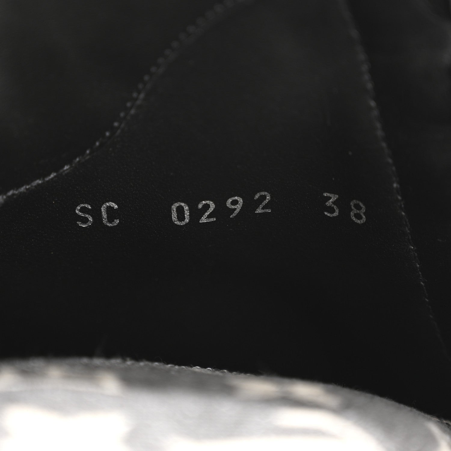 Louis Vuitton Calfskin Monogram Denim Laureate Platform Desert Boots 38 Grey 9 of 10