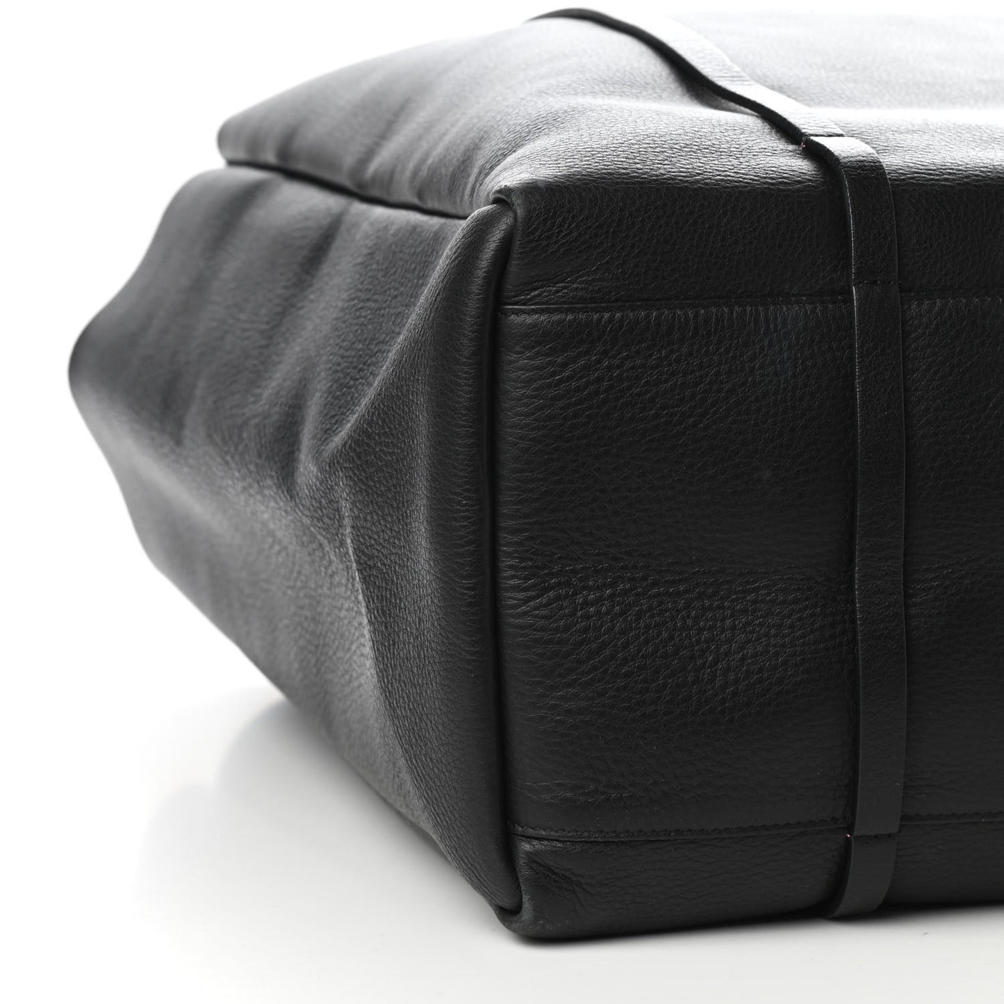 Veau Baltimore Double Sided Large Everyday Tote Black Purple