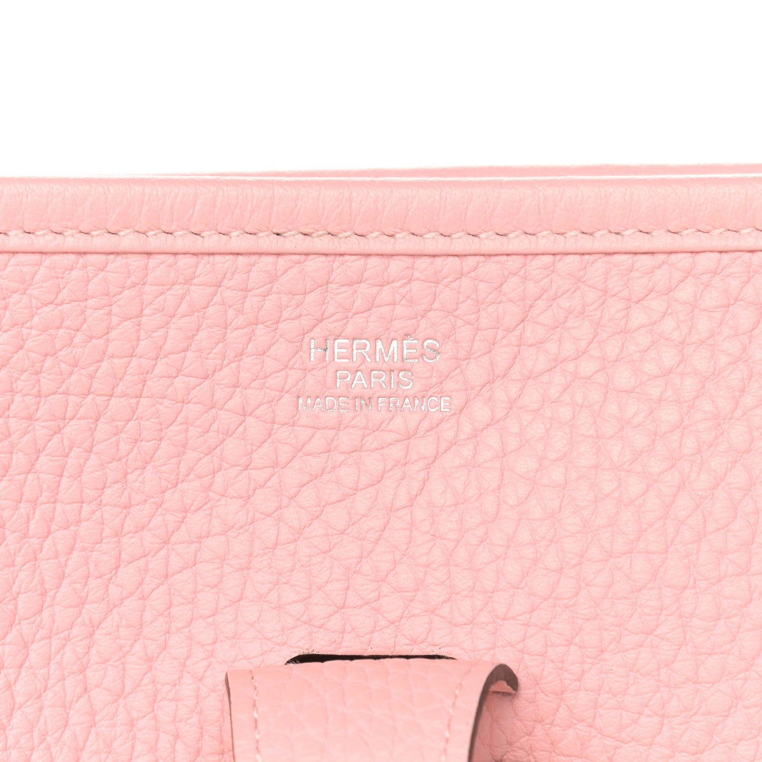 Hermes Taurillon Clemence Evelyne III PM Rose Sakura 6 of 10