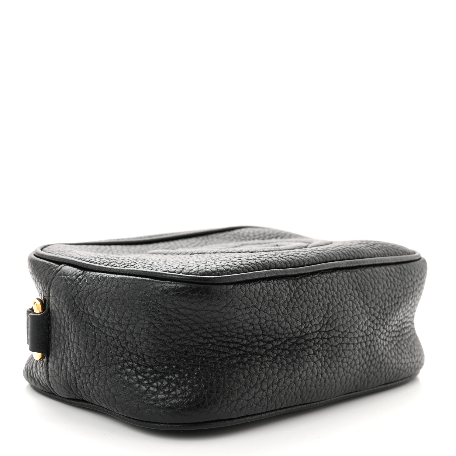 Gucci Pebbled Calfskin Mini Soho Disco Bag Black 4 of 10