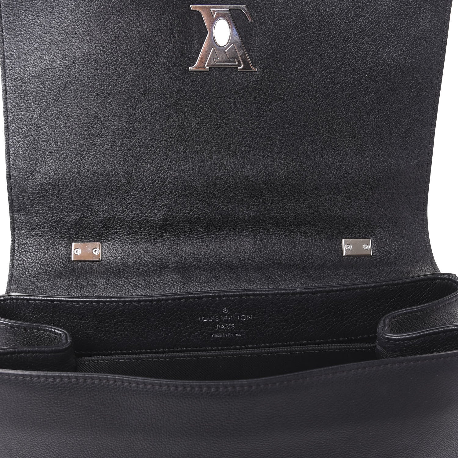 Louis Vuitton Soft Calfskin Lock Me II Black 9 of 9