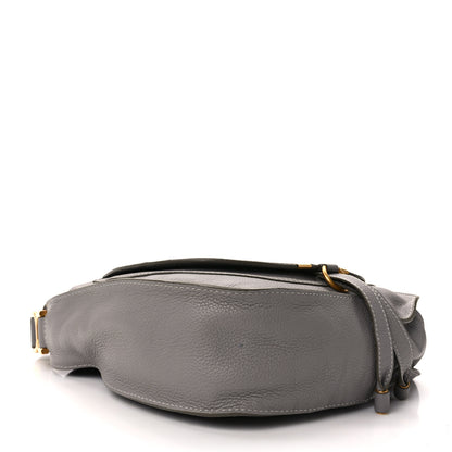 Chloe Calfskin Medium Marcie Satchel Cashmere Grey 4 of 14