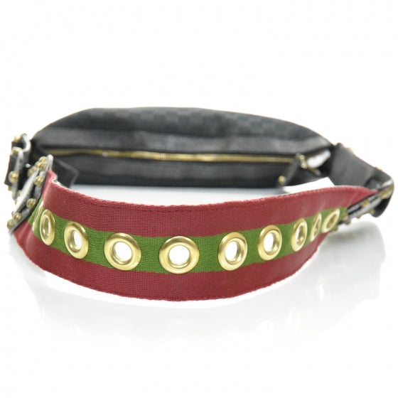 Gucci Monogram Pelham Messenger Bag Black 6 of 10