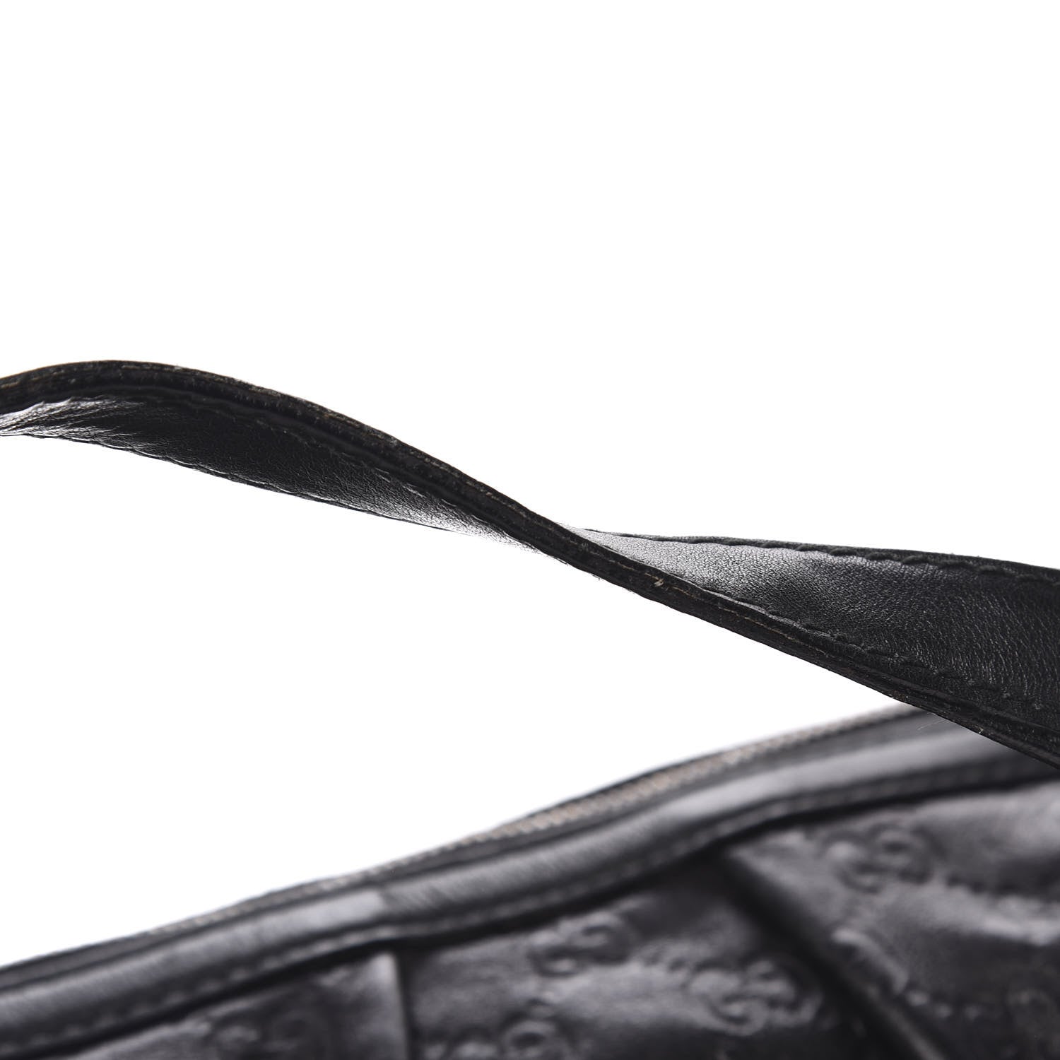 Gucci Guccissima Medium Icon Bit Boston Black 8 of 12