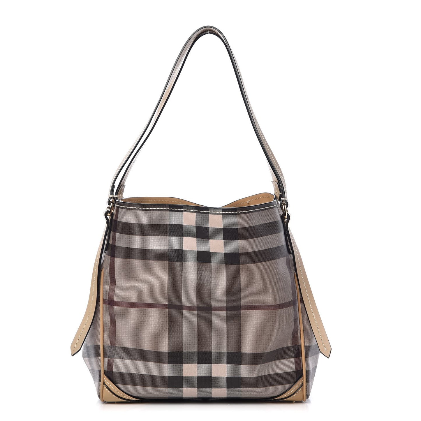 Smoked Check Small Canterbury Tote Trench