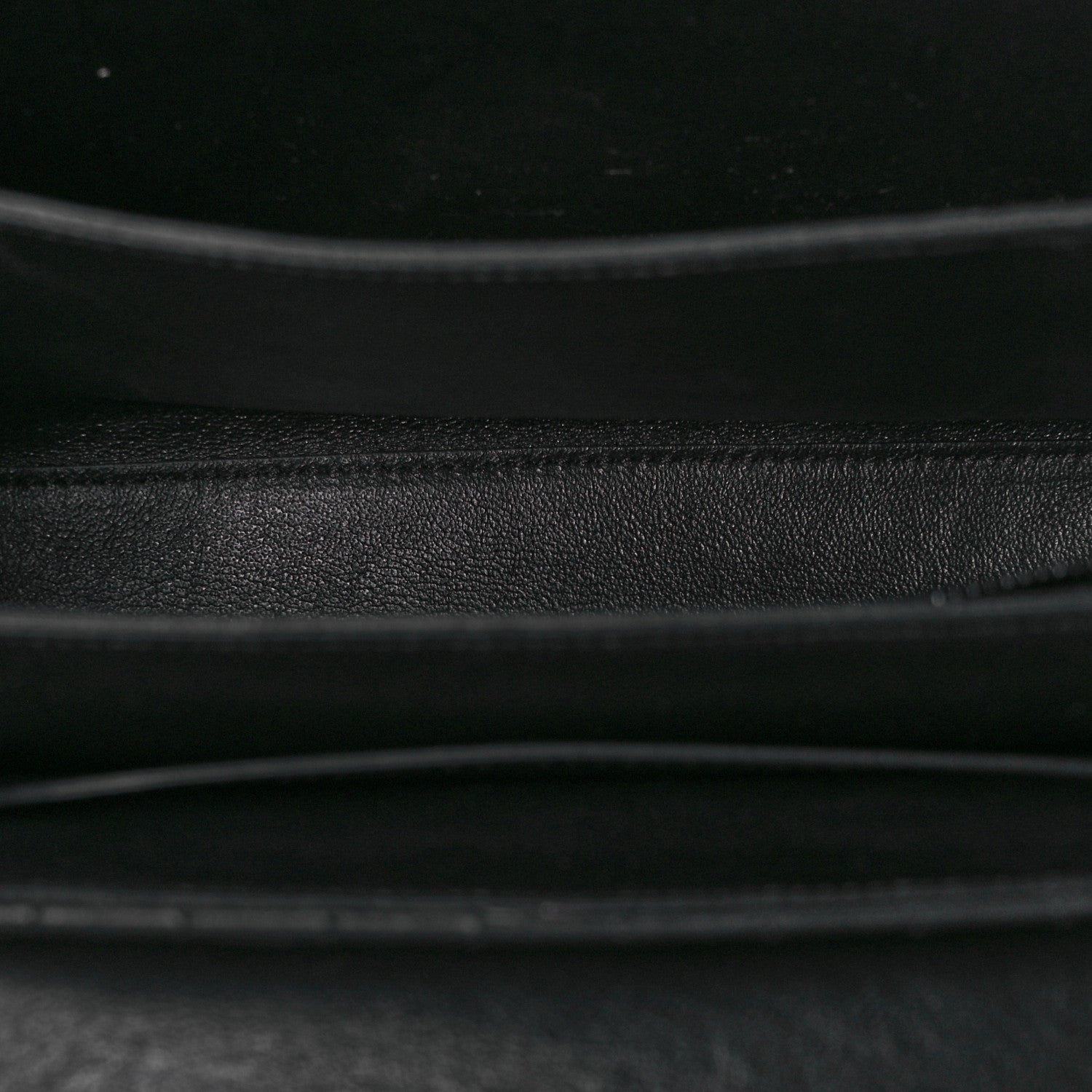 Celine Calfskin Quilted Medium C Bag Black 5 of 10