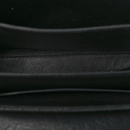 Celine Calfskin Quilted Medium C Bag Black 5 of 10