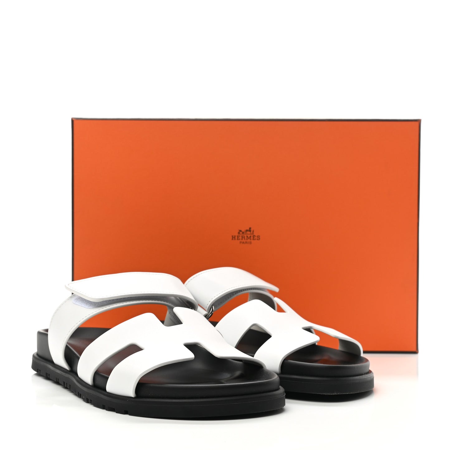 Calfskin Womens Chypre Sandals 37 White