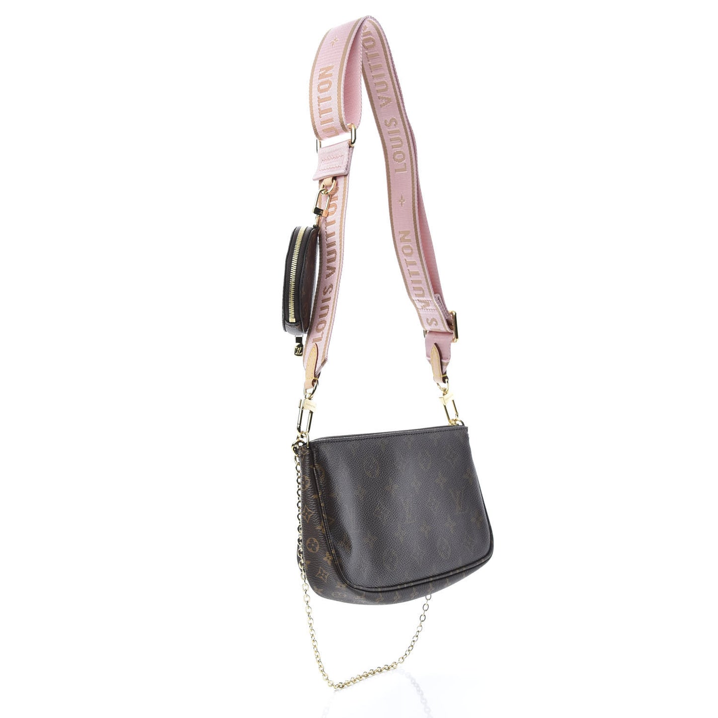 Monogram Multi Pochette Accessories Rose Clair