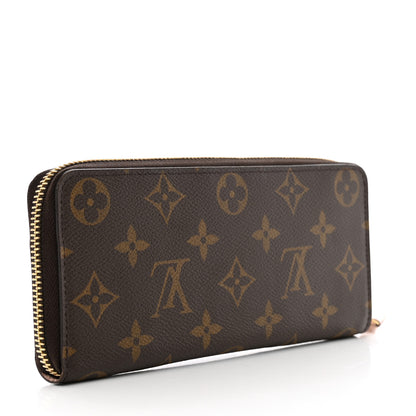 Louis Vuitton Monogram Clemence Wallet Rose Ballerine 3 of 6