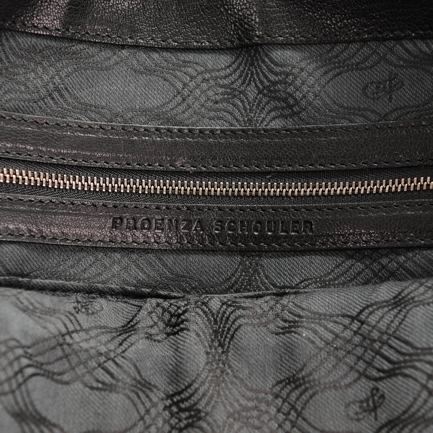 Proenza Schouler Lambskin Small PS1 Keep All Black 6 of 9